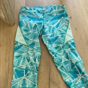 Blue Active Wear Pants